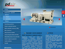 Tablet Screenshot of pdair.pl